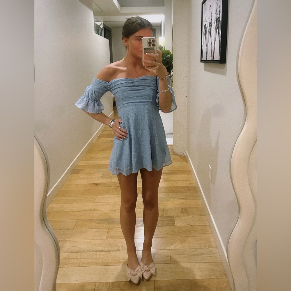 Mini off the shoulder dress
